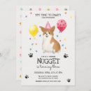 Recherche de pawty invitations Dogs