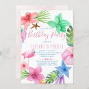 Recherche de adult luau invitations Aquarelle