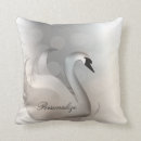 Recherche de cygne blanc coussins Décoration