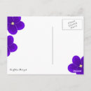 Recherche de violette africaine cartes postales Blanc
