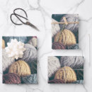 Recherche de boules de fil papier cadeau Tricot