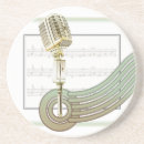 Recherche de microphone dessous de verres Rétro