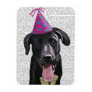 Recherche de labrador noir magnets Feuille de fleur