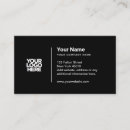 Recherche de toutes les couleurs cartes visite Design d'entreprise contemporain simple