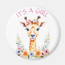Recherche de shower refrigérateur magnets Baby shower rose