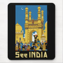 Recherche de l inde tapis souris Vintage