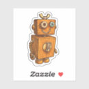 Recherche de dessin robot autocollants Amusant