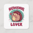 Recherche de hérisson mignon cartes visite Porc épic