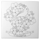 Zoek naar rode vogels tegels Kardinalen