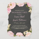 Zoek naar chalkboard engagement party uitnodigingen Chic