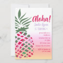 Recherche de aloha anniversaire invitations Été