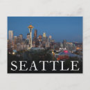 Recherche de seattle la nuit cartes postales Washington