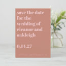 Zoek naar typography save the dates Eenvoudig
