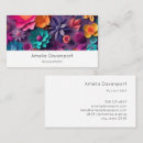 Recherche de motifs cartes visite Floral