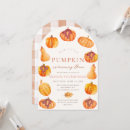 Recherche de de citrouille de fille anniversaire invitations Automne
