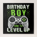 Recherche de video game puzzles Anniversaire