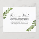Recherche de vert 11x14 invitations Feuille