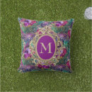 Recherche de paons coussins Floral