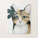 Recherche de ton de bijou puzzles Chat