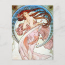 Zoek naar alphonse mucha briefkaarten Meisje