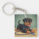 Zoek naar rottweiler sleutelhangers Schattig