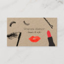 Recherche de biz cartes visite Maquillage