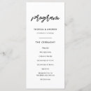 Recherche de typographie mariage programmes Noir et blanc