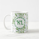 Recherche de sauge tasses Monogrammé
