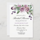 Recherche de future mariée invitations Violet
