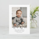 Recherche de nouveau né invitations Moderne