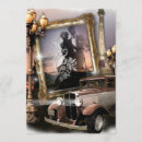 Recherche de gangster invitations Vintage