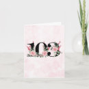Recherche de 103 anniversaire cartes Floral