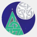 Recherche de lune celtique autocollants Irlandais