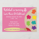 Recherche de palette invitations Fête de peinture
