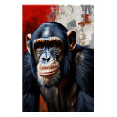 Recherche de chimpanzés posters Pour tous