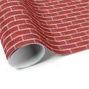 Zoek naar brick wall cadeaupapier Rood