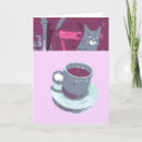 Recherche de chat de lune vœux cartes Pour elle