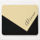 Recherche de noir jaune tapis souris Minimaliste