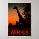 Recherche de vintage safari posters Voyage