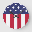 Recherche de drapeau des états unis horloges Étoiles