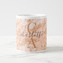 Recherche de marbre rose tasses Nom