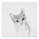 Recherche de dessin chat crayon posters Félin