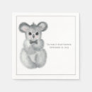 Recherche de koala mignon serviettes Aquarelle