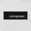 Recherche de compositeur cartes visite Producteur