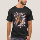 Recherche de cheval brun tshirts Cavalier