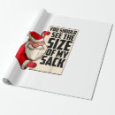 Recherche de vilain papier cadeau Claus
