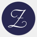 Recherche de z lettre autocollants Initiales