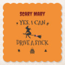 Recherche de verre sorcière de dessous de dessous de verres Halloween