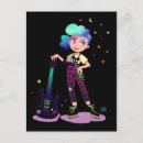 Zoek naar cartoon meisje briefkaarten Punk
