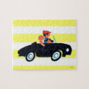 Zoek naar gele strepen puzzels Geel